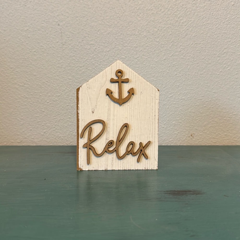 Small Standing Sign